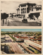 MAROC - MEKNES - 2 CARTES - RUES AVENUES - 2 CARTES - Meknes