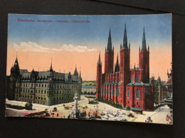 Wiesbaden - Markplatz - Rathaus - Hauptkirche - Wiesbaden