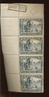 145 **. Neuf Avec Colle Originale. Cote 440,-euros. DEPOT Mais Avec Rouille - 1915-1920 Alberto I