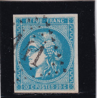 EMISSION DE BORDEAUX – O – N°46B - 1870 Bordeaux Printing