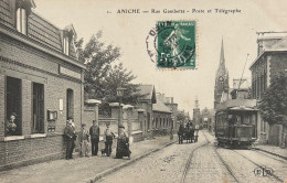 59 - ANICHE - Rue Gambetta - Poste Et Télégraphe - Aniche