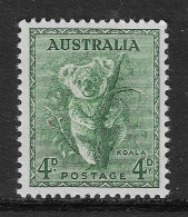 Australia 1956 MiNr. 263  Australien Mammals Koala (Phascolarctos Cinereus) 1v MNH** 1.50 € - Otros & Sin Clasificación