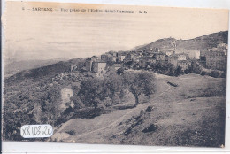 SARTENE- VUE PRISE DE L EGLISE SAINT-DAMIENS- LL 5 - Sartene