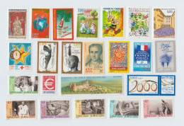 France Année 1999 60 Timbres Neufs Et Différents - Unused Stamps