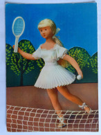 CP Illustrateur "Les Poupées De  Peynet" (joueuse De Tennis) N°47 - Peynet