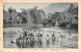 Nouvelle Calédonie - Dumbéa - Baignade Dans La Rivière - Enfants - Carte Postale Ancienne - New Caledonia