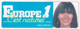 Autocollan -  EUROPE 1 C'est Naturel - Ceine VINCENT - Autocollants