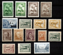 ARGENTINE  -   L O T  De 16 Neufs ** - Collections, Lots & Series