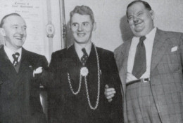 Laurel & Hardy & 1940s Mayor Of Tynemouth Newcastle Photo Postcard - Sonstige & Ohne Zuordnung