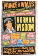 Norman Wisdom Prince Of Wales Theatre London Advertising Postcard - Andere & Zonder Classificatie