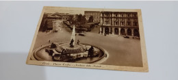 CARTOLINA ROMA- PIAZZA ESEDRA- FONTANA DELLE NAIODI- VIAGGIATA 1940 CON ANNULLO POSTALE PUBBLICITARIO - Piazze