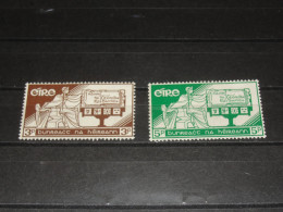 IERLAND,  SERIE  140-141  POSTFRIS ( MNH) - Ongebruikt