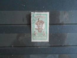 MARTINIQUE YT 64 MARTINIQUAISE 5c. Vert - Used Stamps