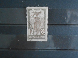 MARTINIQUE YT 76 MARTINIQUAISE 2f Gris - Used Stamps