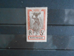 MARTINIQUE YT 77 MARTINIQUAISE 5f Rouge-orange - Neufs