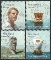 Norwegen Norway 2014. Mi.Nr. 1847-1850, Used O - Used Stamps