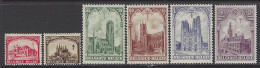 Belgique - 1928 - COB 267 à 272 */** (MNH/MH) - Neufs