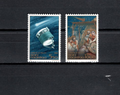 San Marino 1986 Space, Halley's Comet Set Of 2 MNH - Europa