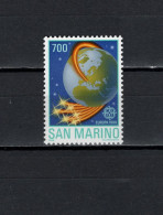 San Marino 1988 Space, Europa CEPT Stamp MNH - Europa