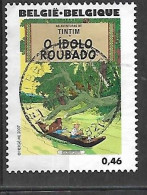 OCB Nr 3641 Tintin Kuifje Tim Strip BD Herge - Centrale Stempel - Gebruikt