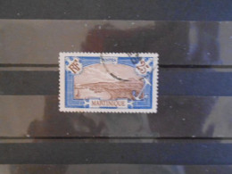 MARTINIQUE YT 68 FORT-DE-FRANCE 25c Bleu - Usados