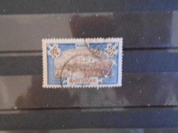 MARTINIQUE YT 68 FORT-DE-FRANCE 25c Bleu - Usados