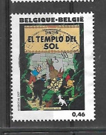OCB Nr 3650 Tintin Kuifje Tim Strip BD Herge - Centrale Stempel - Usados