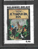 OCB Nr 3650 Tintin Kuifje Tim Strip BD Herge - Centrale Stempel - Gebruikt