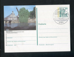 "BUNDESREPUBLIK DEUTSCHLAND" 1979, Bildpostkarte Mit Bildgleichem Stempel Ex "LUENEBURG" (R1086) - Cartoline Illustrate - Usati