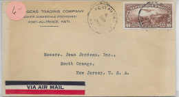 Haiti 1941 Port Au Prince Airmail Letter To USA - Haití