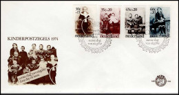 FDC - NVPH 136 - Kinderpostzegels 1974 - FDC