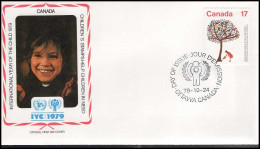 FDC - Year Of The Child / Jaar Van Het Kind / Timbres D'enfants -- Canada - Altri & Non Classificati