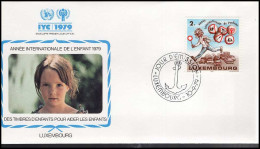 FDC - Year Of The Child / Jaar Van Het Kind / Timbres D'enfants -- Luxembourg - Altri & Non Classificati
