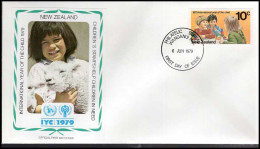 FDC - Year Of The Child / Jaar Van Het Kind / Timbres D'enfants -- New-Zealand - Otros & Sin Clasificación