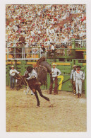 USA United States THRILLS AT THE RODEO, Texas, View Vintage Photo Postcard RPPc AK (42357) - Other & Unclassified