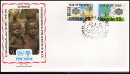 FDC - Year Of The Child / Jaar Van Het Kind / Timbres D'enfants -- Suriname - Other & Unclassified