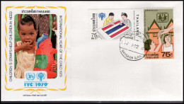 FDC - Year Of The Child / Jaar Van Het Kind / Timbres D'enfants -- Thailand - Andere & Zonder Classificatie