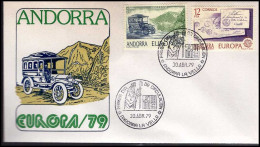 FDC - Europa CEPT 1979 -- Spanish Andorra - 1979