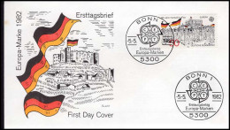 FDC - Europa CEPT 1982 -- Germany - 1982