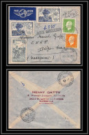107701 Lettre Recommandé Provisoire Cover Bouches Du Rhone Dulac Marseille Sainte Marguerite Pour Madagascar 1946 - 1960-.... Cartas & Documentos