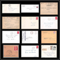 108947 Lot De 10 Lettres Bouches Du Rhone Marseille Bompard - Collections