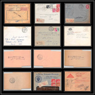 108213 LOT DE 10 Lettres Dont Recommandé Bouches Du Rhone Marseille Saint Ferréol - Collections
