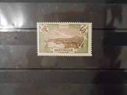 MARTINIQUE YT 71 FORT-DE-FRANCE 40c Olive* - Unused Stamps