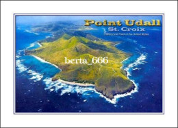 United States Virgin Islands St. Croix Point Udall Aerial View New Postcard - Virgin Islands, US