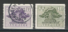 Schweden Mi 316-17A O - Used Stamps