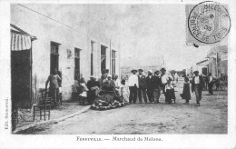 Tunisie - FERRYVILLE (Menzel Bourguiba) - Marchand De Melons - Voyagé 1906 (2 Scans) - Tunisie