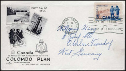 Canada - FDC - Canada Is Proud Of Her Association With The Colombo Plan - 1961-1970