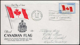 Canada - FDC - Official Canadian Flag - 1961-1970