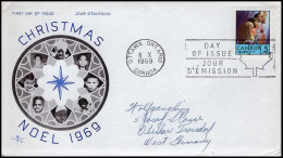 Canada - FDC - Christmas / Noël 1969 - 1961-1970