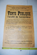 AF1 Affiche - Vente Publique Notaire - Tournai - Notaire Gérard - 1959 N°5 - Afiches